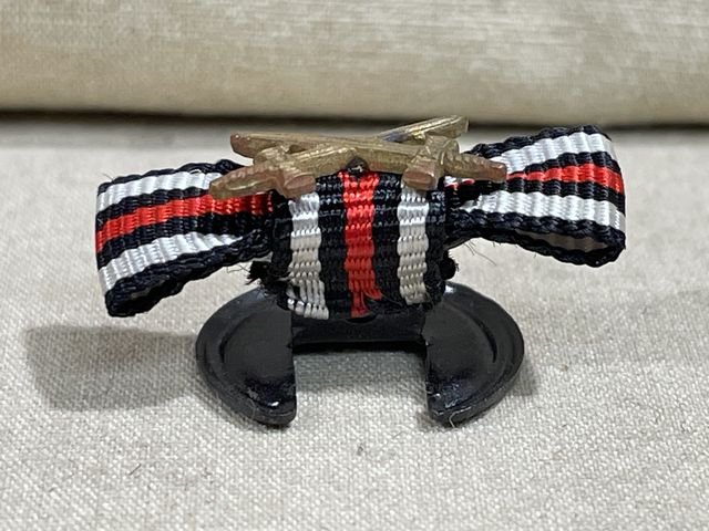 Original Pre-WWII German Lapel Button Hole Ribbon, UNISSUED — image 2