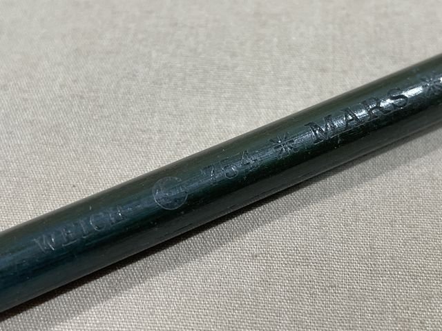 Original WWI Era German IMPERIAL NAVY Pencil, KAISERLICHE MARINE WEICH 754 MARS — image 5
