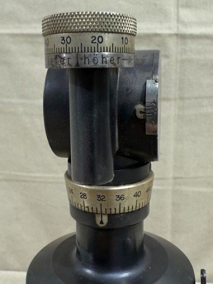 Original WWI Austrian Field Howitzer Sight M5/12, 4 Power — image 10