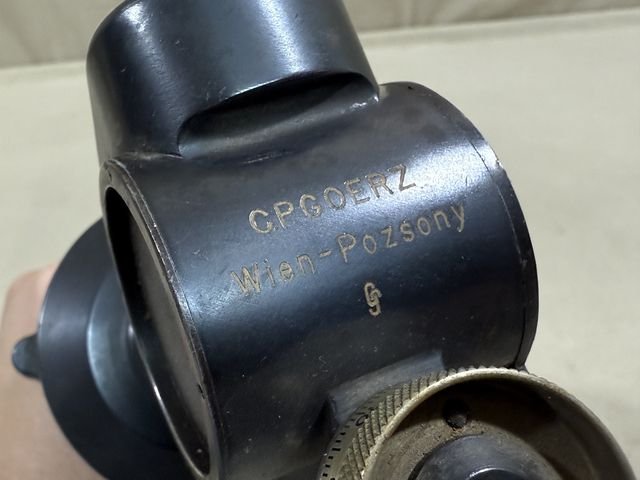 Original WWI Austrian Field Howitzer Sight M5/12, 4 Power — image 21