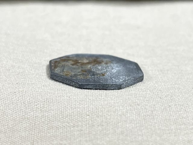 Original 1917 German BIELEFELD City Savings Bank Coin, KRIEGSWERK-MARKE — image 3