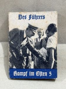 Original Nazi Era German WHW Donation Booklet, DES FÐHRERS
