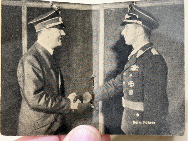 Original WWII German WHW Donation Booklet, Ritterkreuztr‰ger Werner Mˆlders — image 4