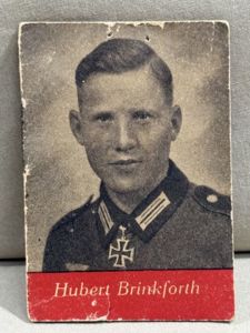 Original WWII German WHW Donation Booklet, Ritterkreuztr‰ger Hubert Brinkforth