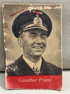 Original WWII German WHW Donation Booklet, Ritterkreuztr‰ger G¸nther Prien