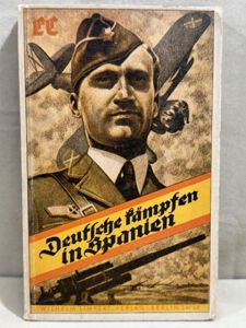 Original 1939 German Fight in Spain Book, Deutsche Kämpfen in …