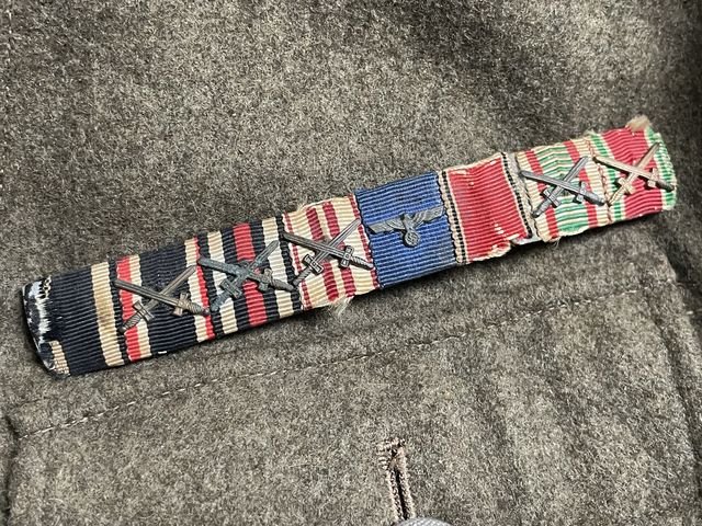 HOLD! Original WWII Era German RAD Officer's Wool Tunic, Well Decorated! — image 10