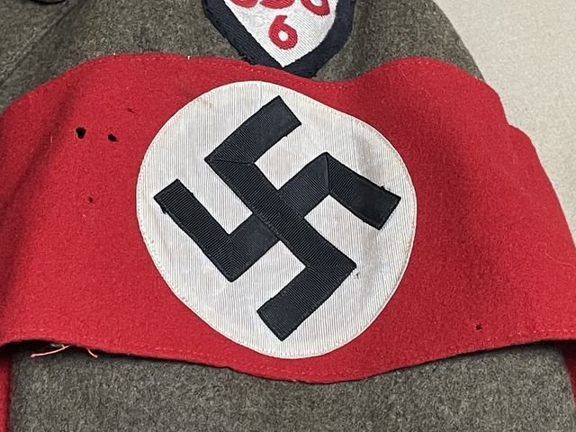 HOLD! Original WWII Era German RAD Officer's Wool Tunic, Well Decorated! — image 16