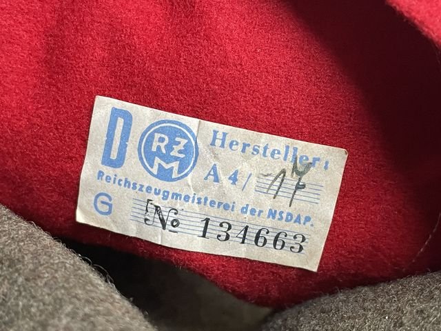 HOLD! Original WWII Era German RAD Officer's Wool Tunic, Well Decorated! — image 20