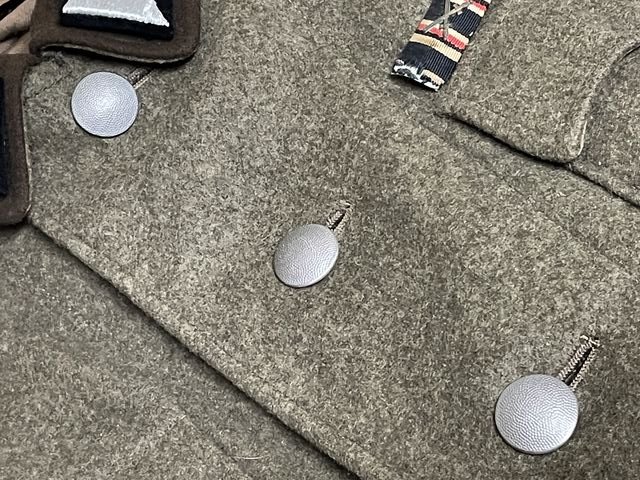 HOLD! Original WWII Era German RAD Officer's Wool Tunic, Well Decorated! — image 21