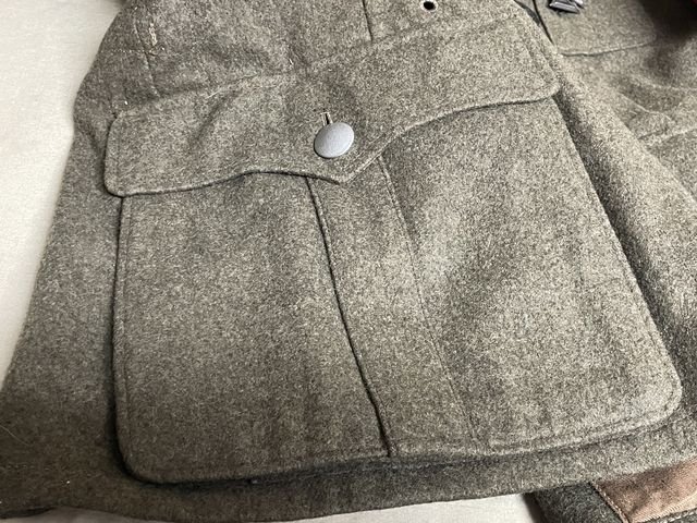 HOLD! Original WWII Era German RAD Officer's Wool Tunic, Well Decorated! — image 26