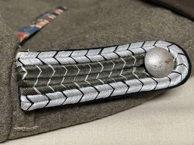 HOLD! Original WWII Era German RAD Officer's Wool Tunic, Well Decorated! — image 4