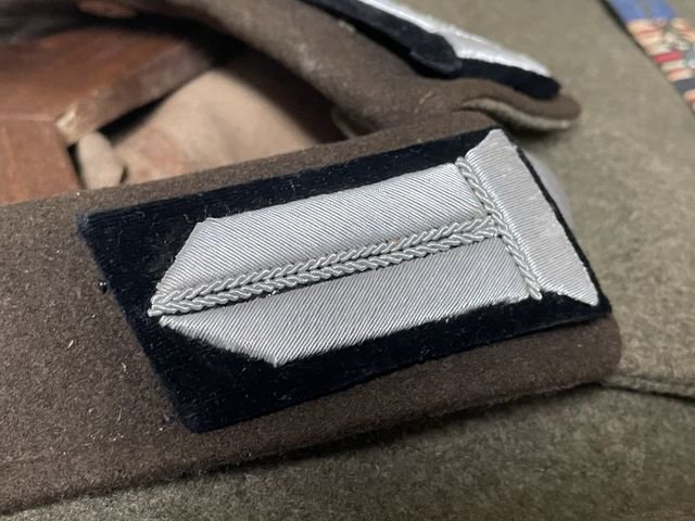 HOLD! Original WWII Era German RAD Officer's Wool Tunic, Well Decorated! — image 7