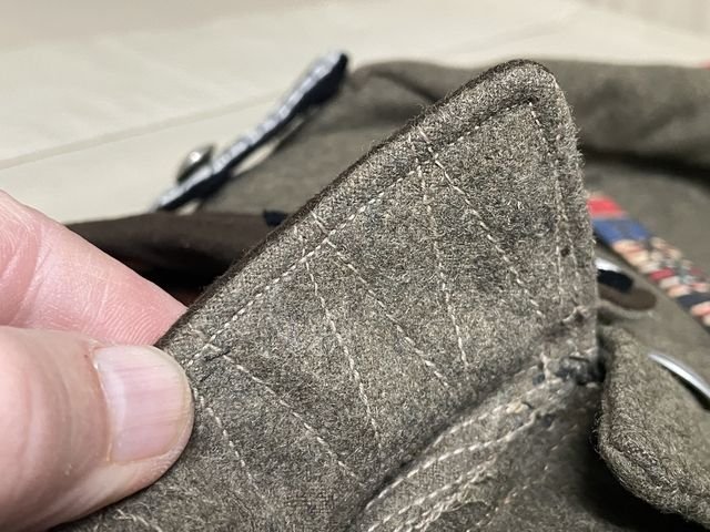 HOLD! Original WWII Era German RAD Officer's Wool Tunic, Well Decorated! — image 9