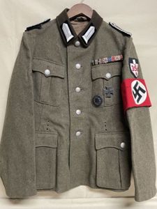 HOLD! Original WWII Era German RAD Officer's Wool Tunic, Well …