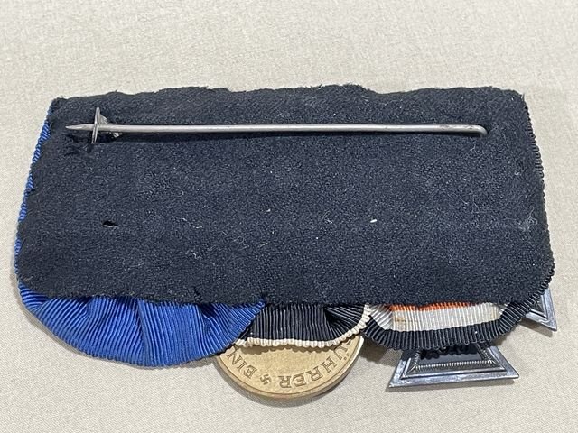 Original WWII German 3-Position Parade Medal Bar, 1939 Iron Cross 2nd Class — image 15