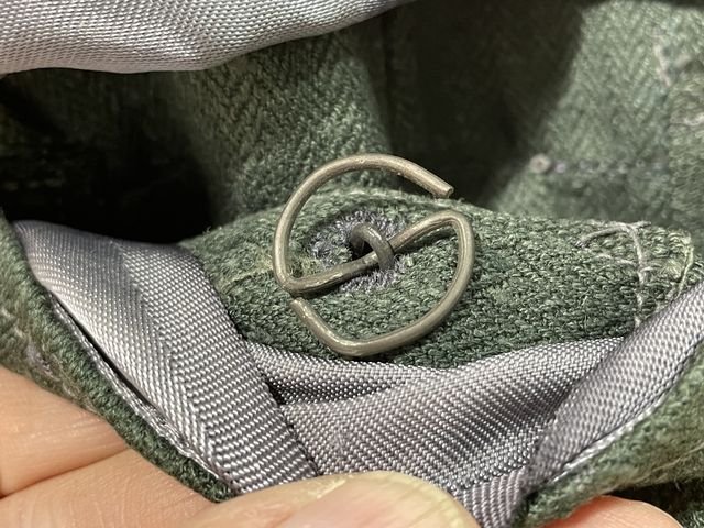 Original WWII German Luftwaffe Reed Green HBT Combat Tunic — image 10