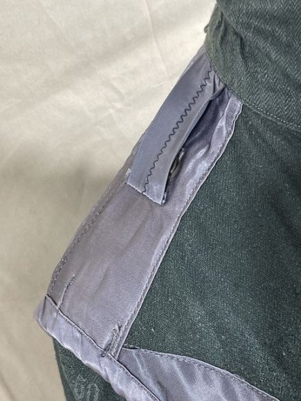Original WWII German Luftwaffe Reed Green HBT Combat Tunic — image 29