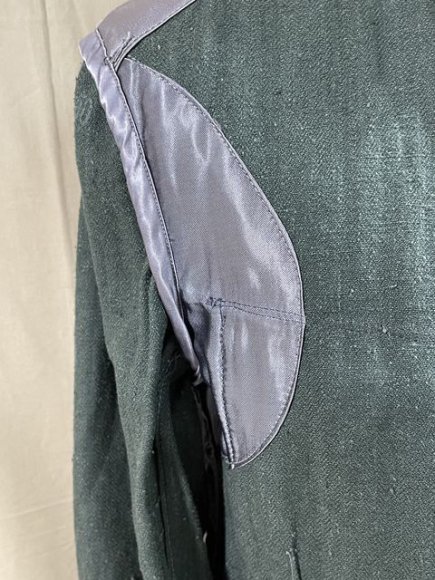 Original WWII German Luftwaffe Reed Green HBT Combat Tunic — image 30