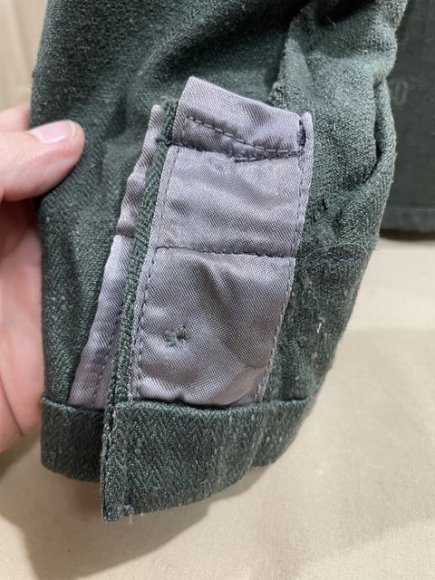 Original WWII German Luftwaffe Reed Green HBT Combat Tunic — image 36