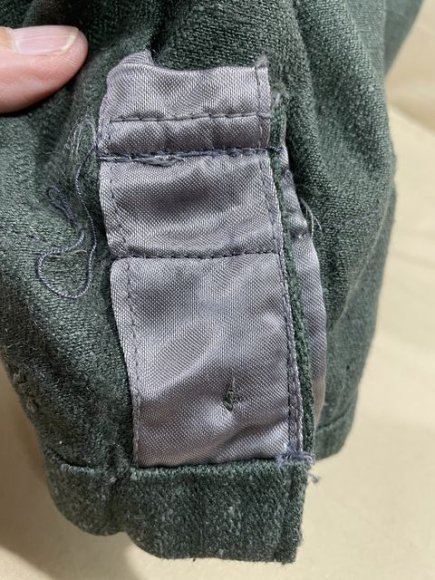 Original WWII German Luftwaffe Reed Green HBT Combat Tunic — image 44