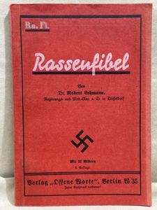 Original Nazi Era German Racial Primer Manual, Rassenfibel
