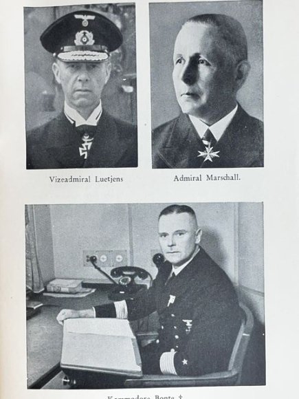 Original WWII German Kriegsmarine Book Die Kriegsmarine erobert Norwegens Fjorde — image 8