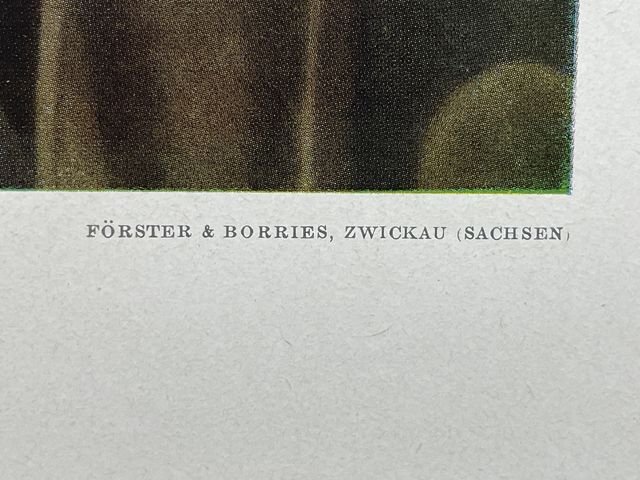 Original WWII German Military Themed Color Print, ROADWAY IN THE EAST — image 7