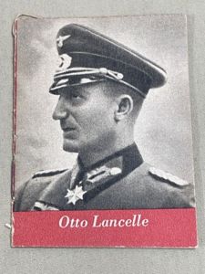 Original WWII German WHW Donation Booklet, Otto Lancelle