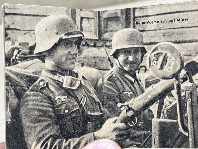 Original WWII German WHW Donation Booklet, Ritterkreuztr‰ger Hubert Brinkforth — image 4