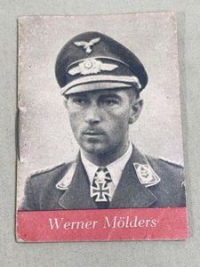 Original WWII German WHW Donation Booklet, Ritterkreuztr‰ger Werner Mˆlders