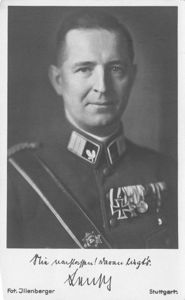 Original WWII German Personality Postcard