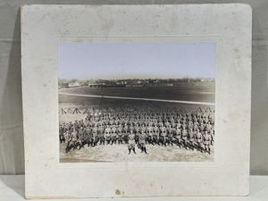 Original Pre-Nazi Era German Large Matted Reichswehr Unit Formation Photo