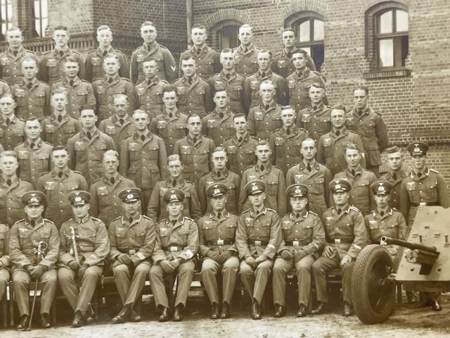 Original 1935 German Heer (Army) Formation Photo on Stiff Backing, Tank Hunters PAK 36 — image 7