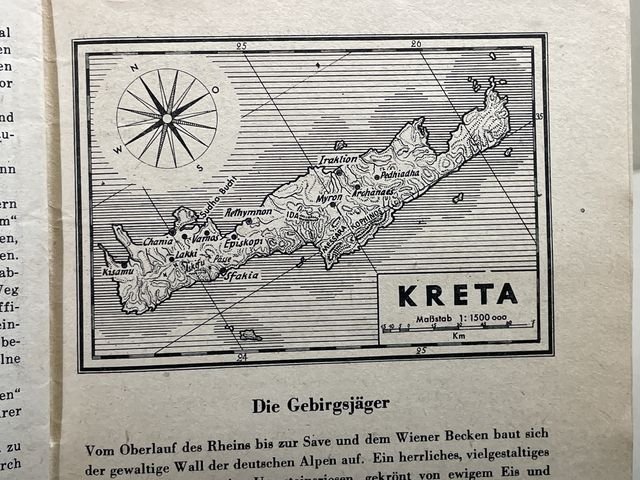 Original WWII German War Library of the German Youth Book, Kampf auf Kreta — image 10