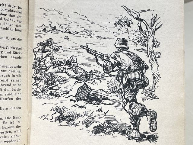 Original WWII German War Library of the German Youth Book, Kampf auf Kreta — image 7
