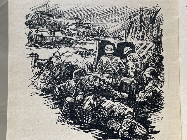 Original WWII German War Library of the German Youth Book, Kampf auf Kreta — image 8