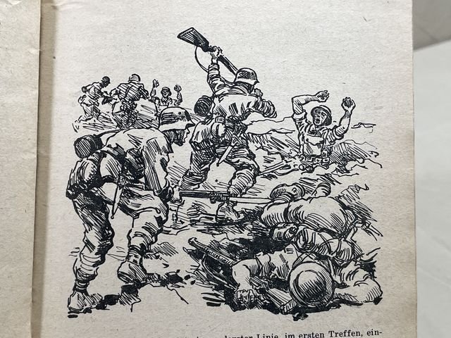 Original WWII German War Library of the German Youth Book, Kampf auf Kreta — image 9