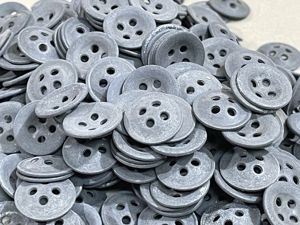 Original WWII German Steel Trouser Buttons, 14mm