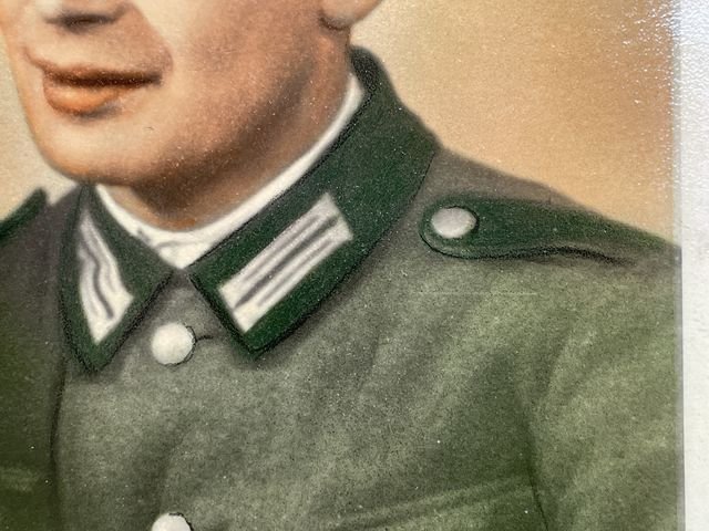 Original WWII German Gebirgsjðger Soldier's Color Enhanced Photograph — image 3