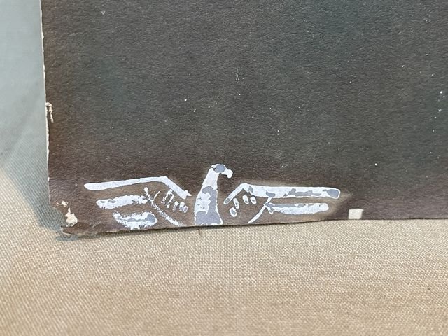 Original WWII German Army Soldier's Color Enhanced Photograph, Steel Helmet! — image 5