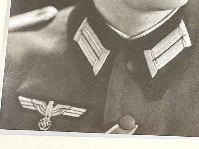 Original WWII German Army Officer's Photograph on Backing — image 5