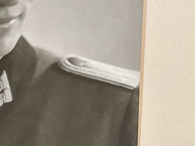 Original WWII German Army Officer's Photograph on Backing — image 6