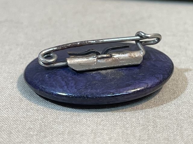 Original Nazi Era German Metal and Bakelite Stick Pin, KOCHEM — image 3