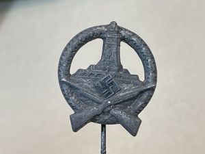 Original Nazi Era German DRKB Member's Shooting Award Stick Pin