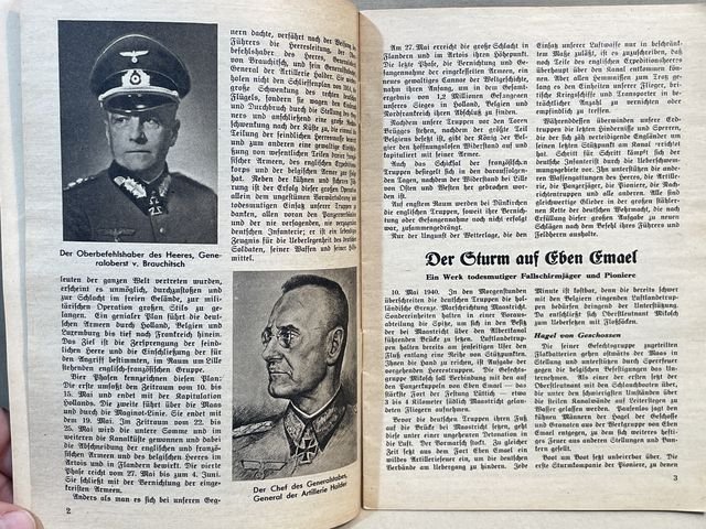 Original WWII German Youth Book, Sturm vor Englands Toren — image 4