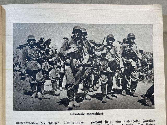 Original WWII German Youth Book, Sturm vor Englands Toren — image 6