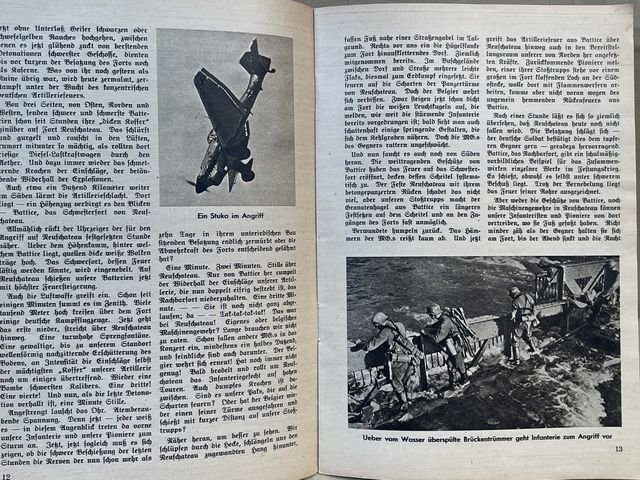 Original WWII German Youth Book, Sturm vor Englands Toren — image 7