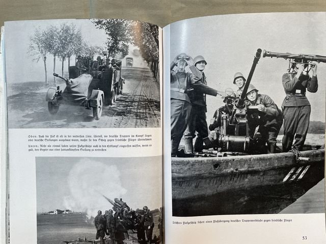 Original WWII German Flyer in the Fight Book, Flieger im Kampf — image 14