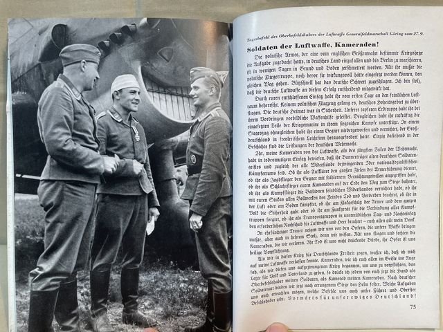 Original WWII German Flyer in the Fight Book, Flieger im Kampf — image 16